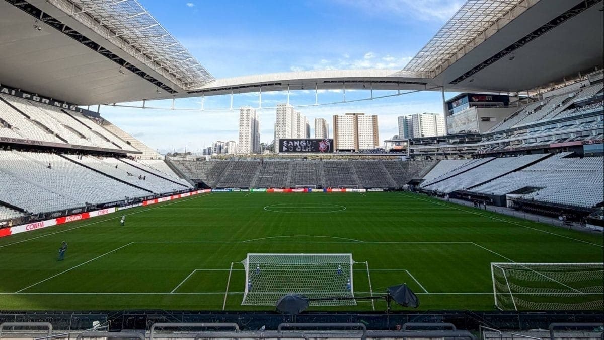 Arena Corinthians antes de Corinthians x Athletico