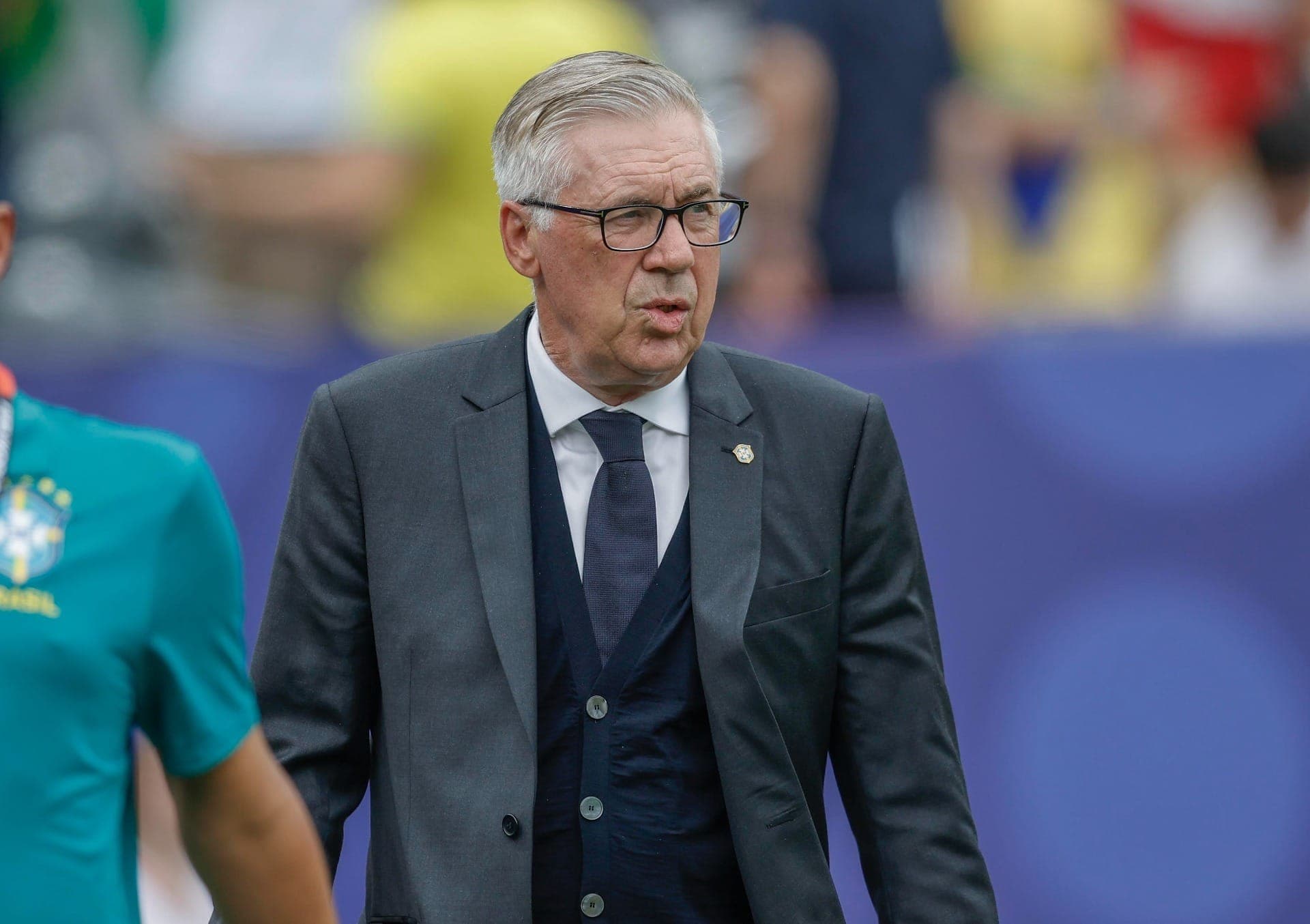 Carlo Ancelotti, técnico da Seleção Brasileira