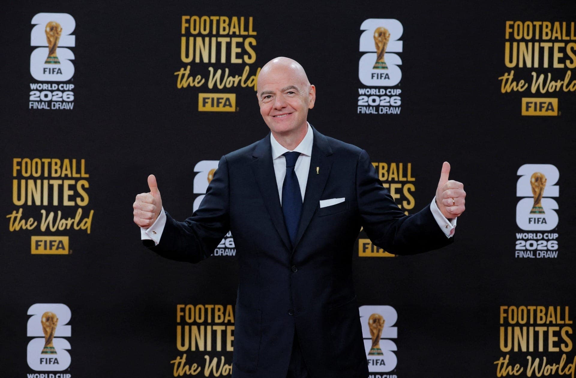 Gianni Infantino, presidente da Fifa