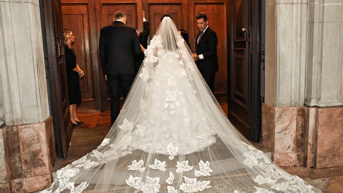 Thiago Bertoldo e Geórgia Fröhlich se casam na Paróquia Nossa Senhora do Brasil, em São Paulo.