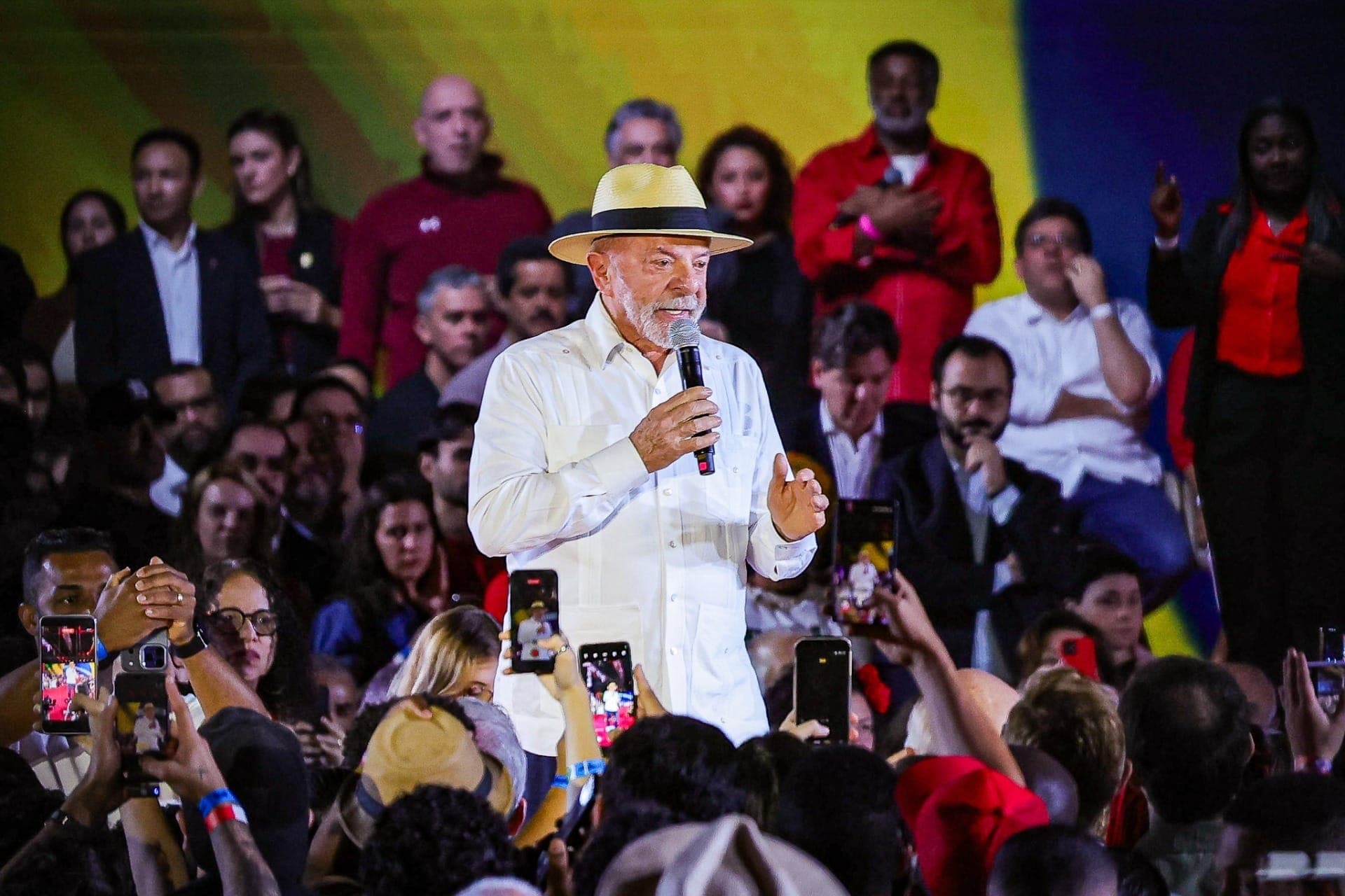 Lula discursa na Convenção Nacional do PT, em São Paulo