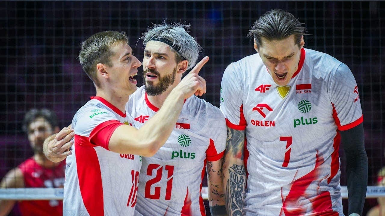 Polônia vence Estados Unidos na Liga das Nações de Vôlei