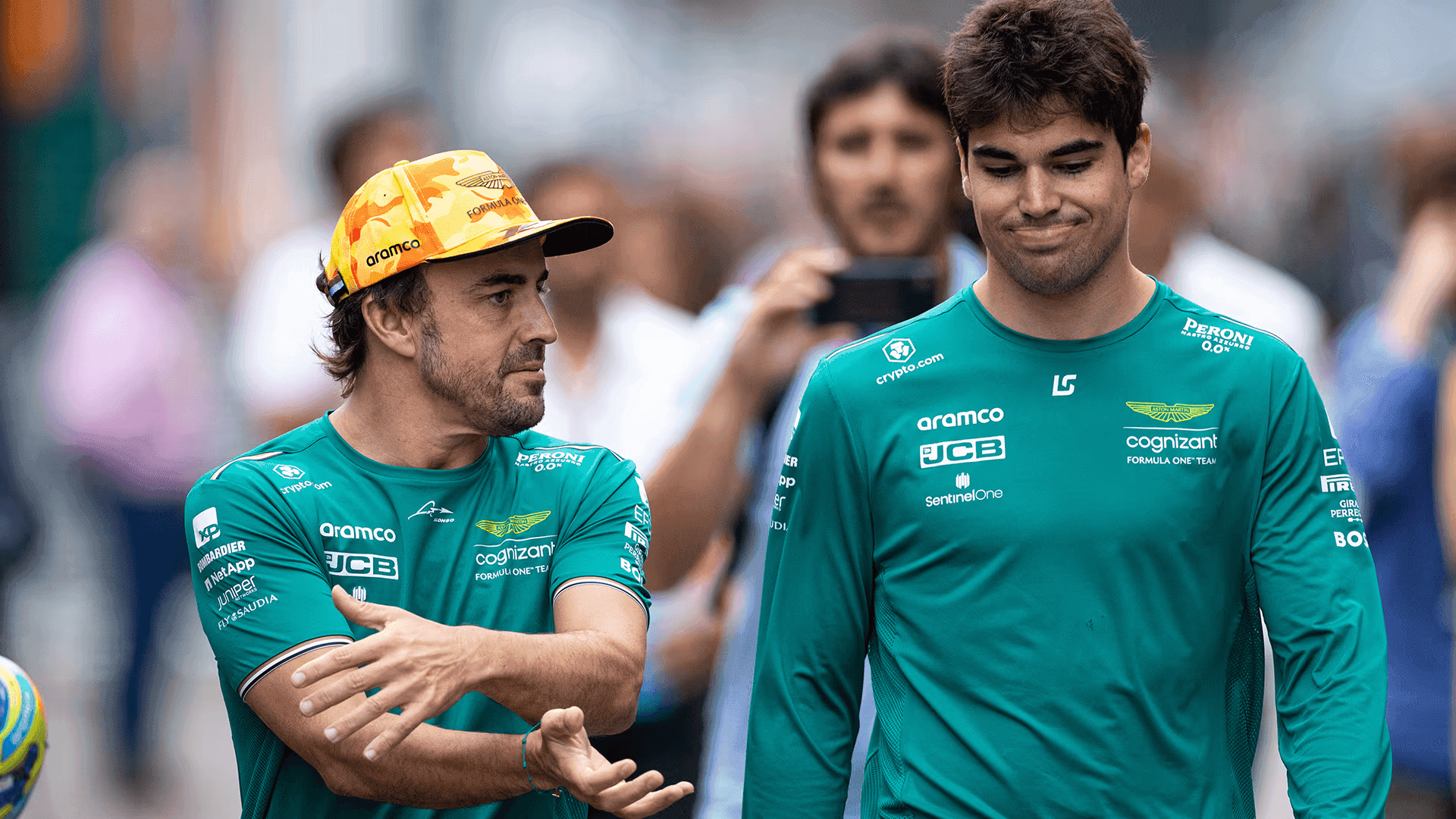 Fernando Alonso e Lance Stroll