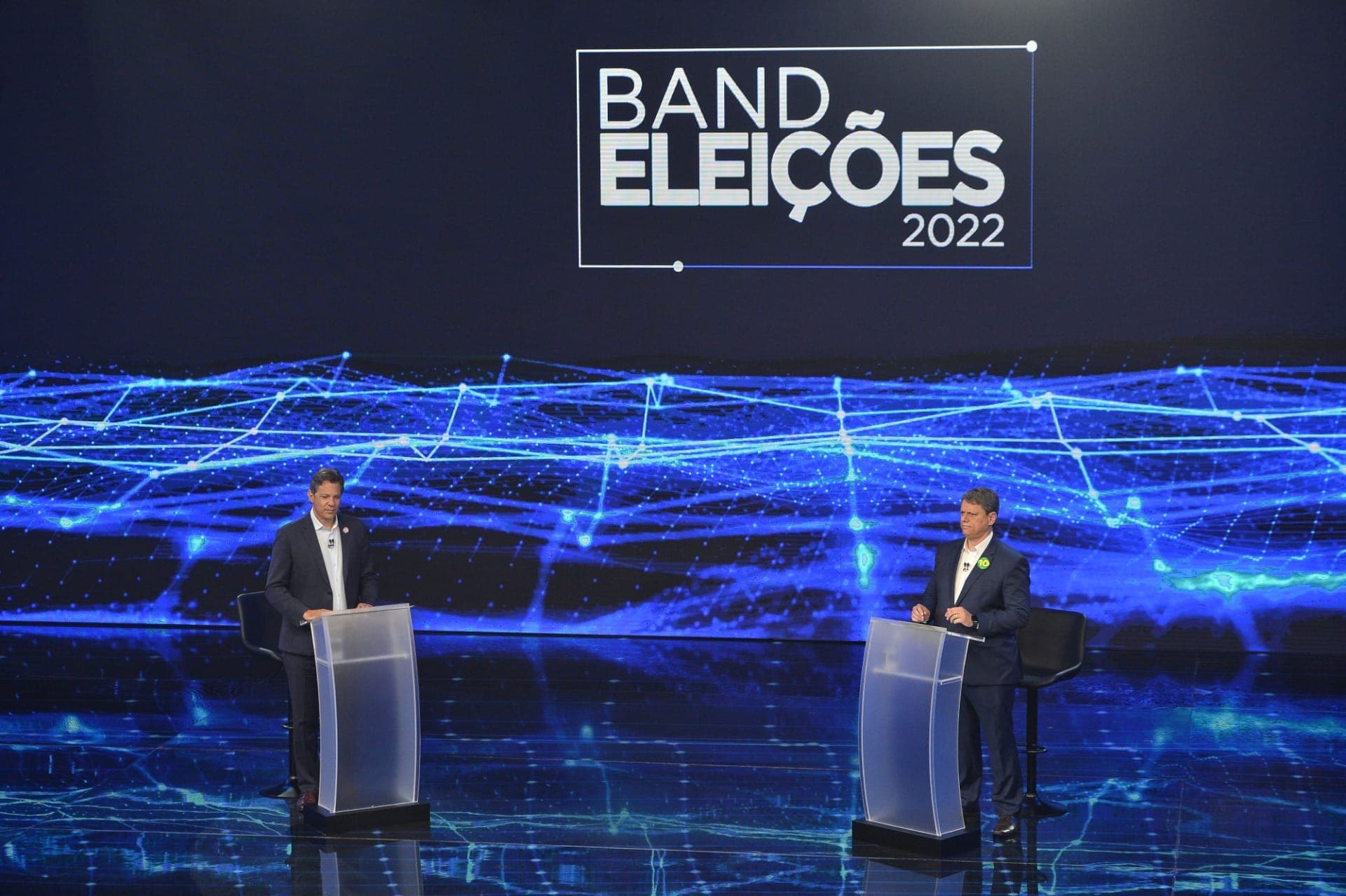 Fernando Haddad e Tarcísio de Freitas reeditam debate do segundo turno há 4 anos em SP