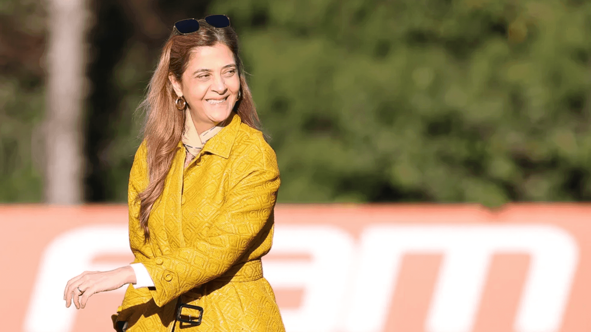 Leila Pereira, presidente do Palmeiras