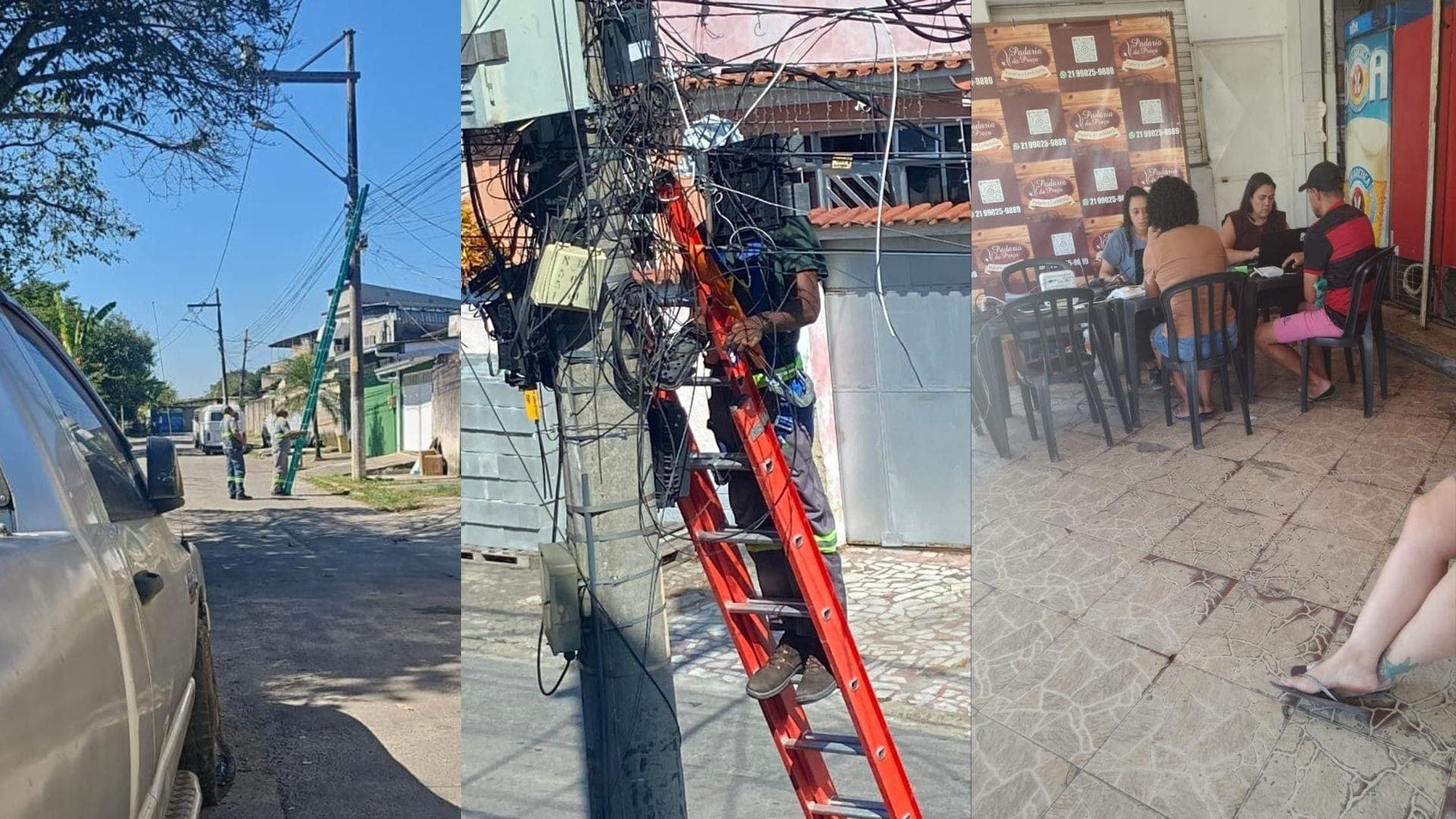 O grupo circula pelo bairro em carros e com uniformes descaracterizados.