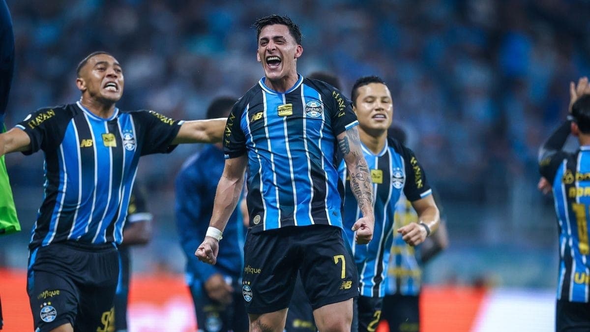 Pavón fez o gol do Grêmio contra o Mirassol