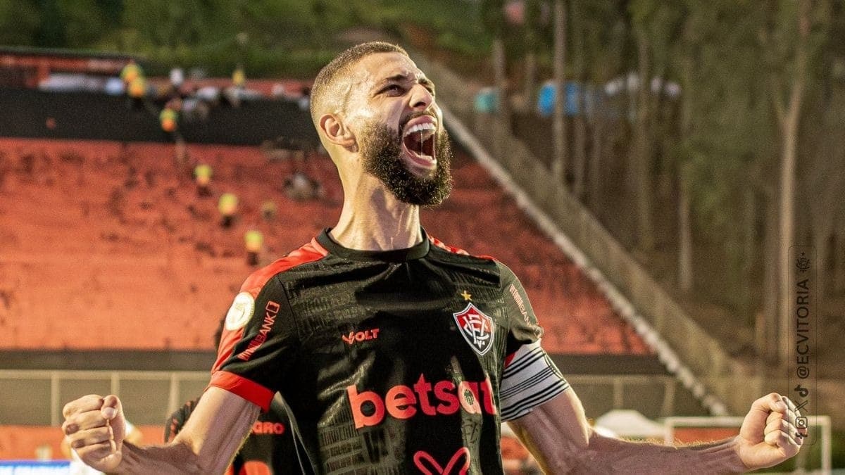 Wagner Leonardo, quando defendia o Vitória