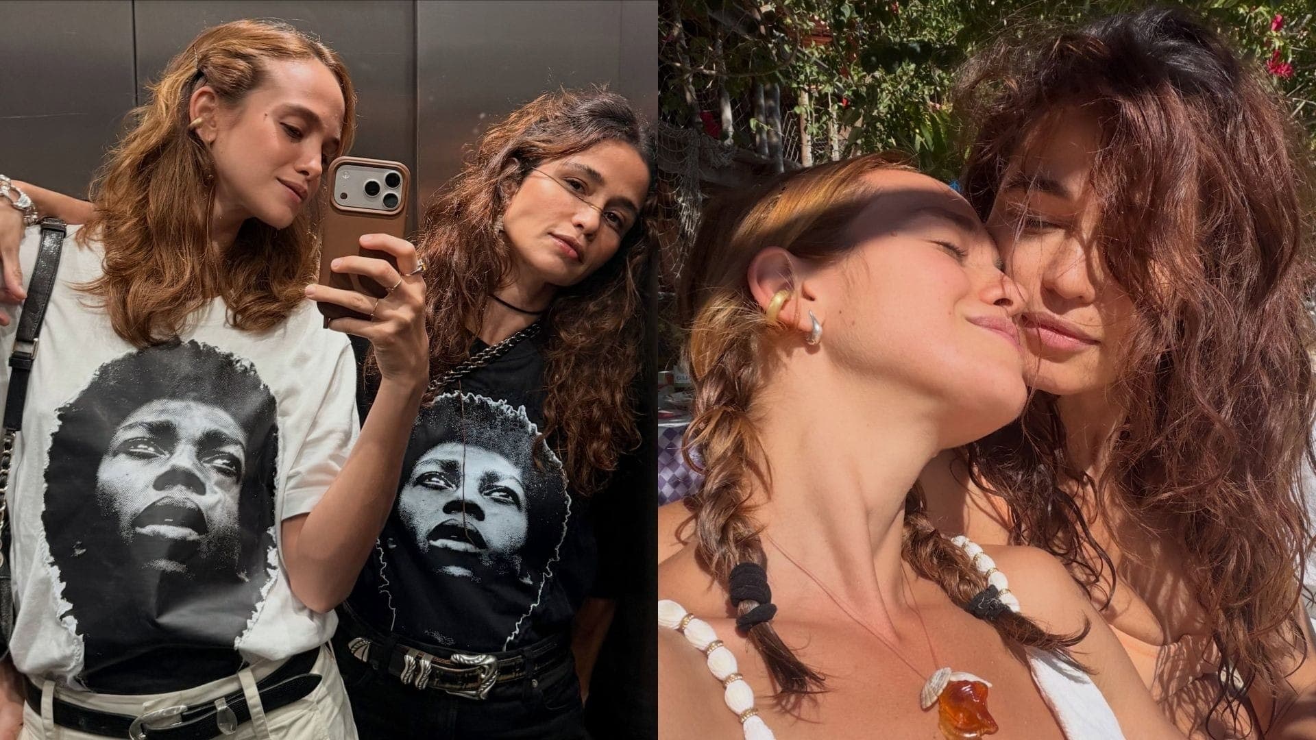Emilie e Nanda Costa