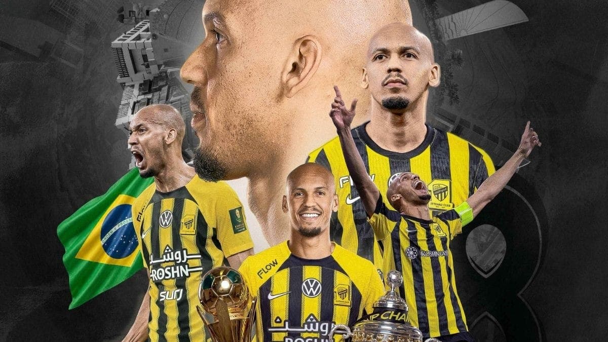 Fabinho deixa o Al Ittihad, da Arábia Saudita