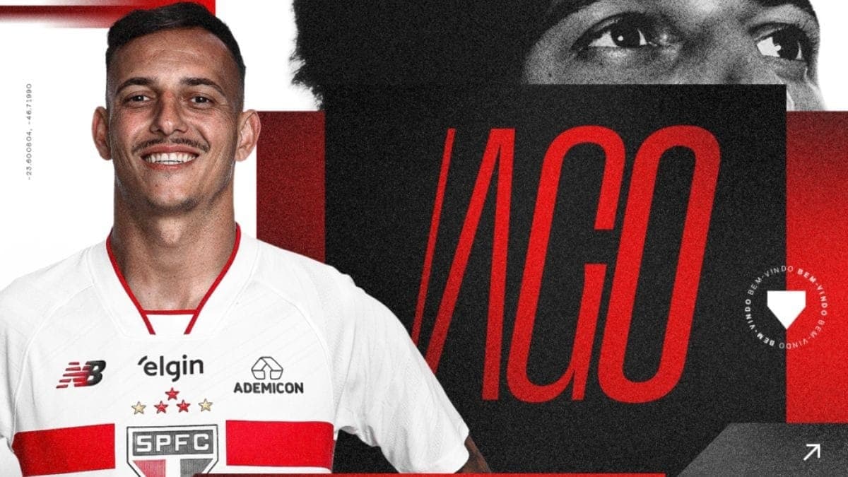 Iago Borduschi, do Bahia, é o novo reforço do São Paulo