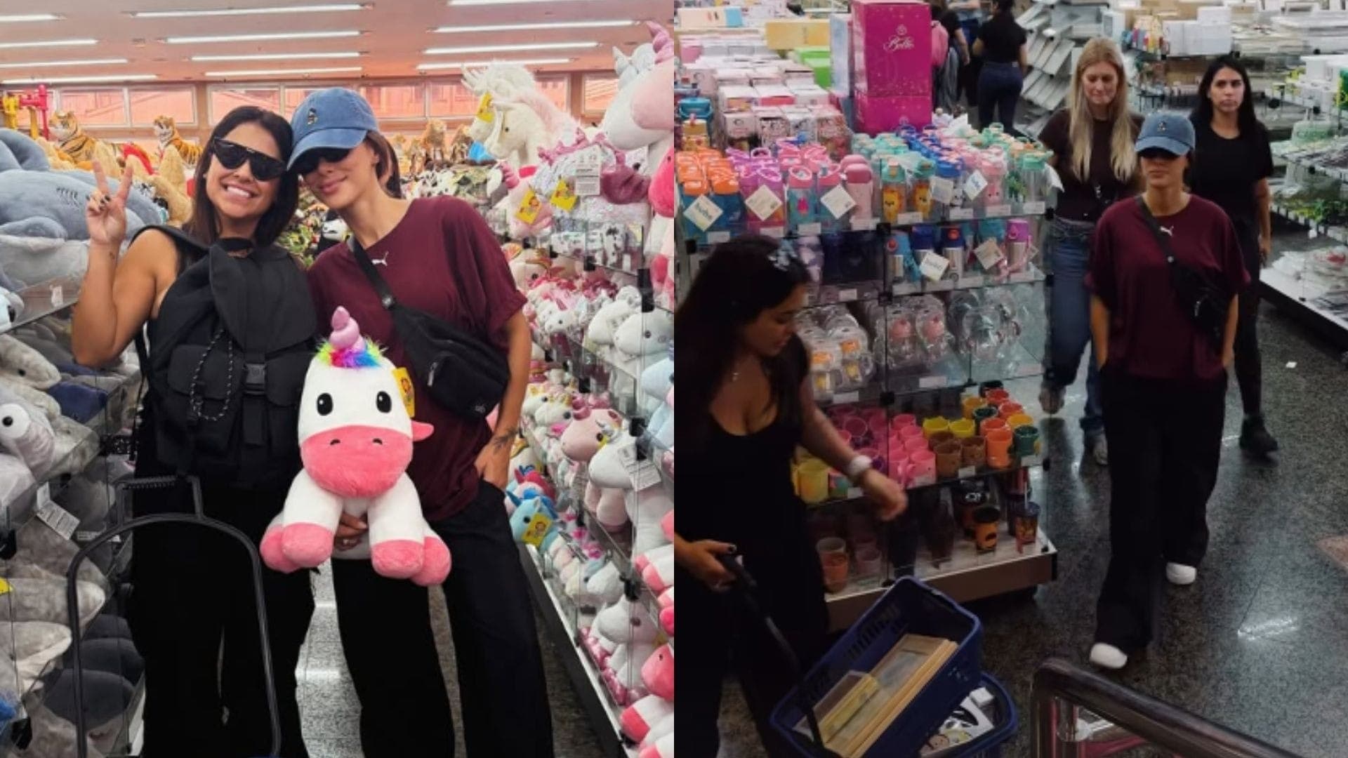 Bruna Biancardi foi disfarçada para lojas na 25 de Março