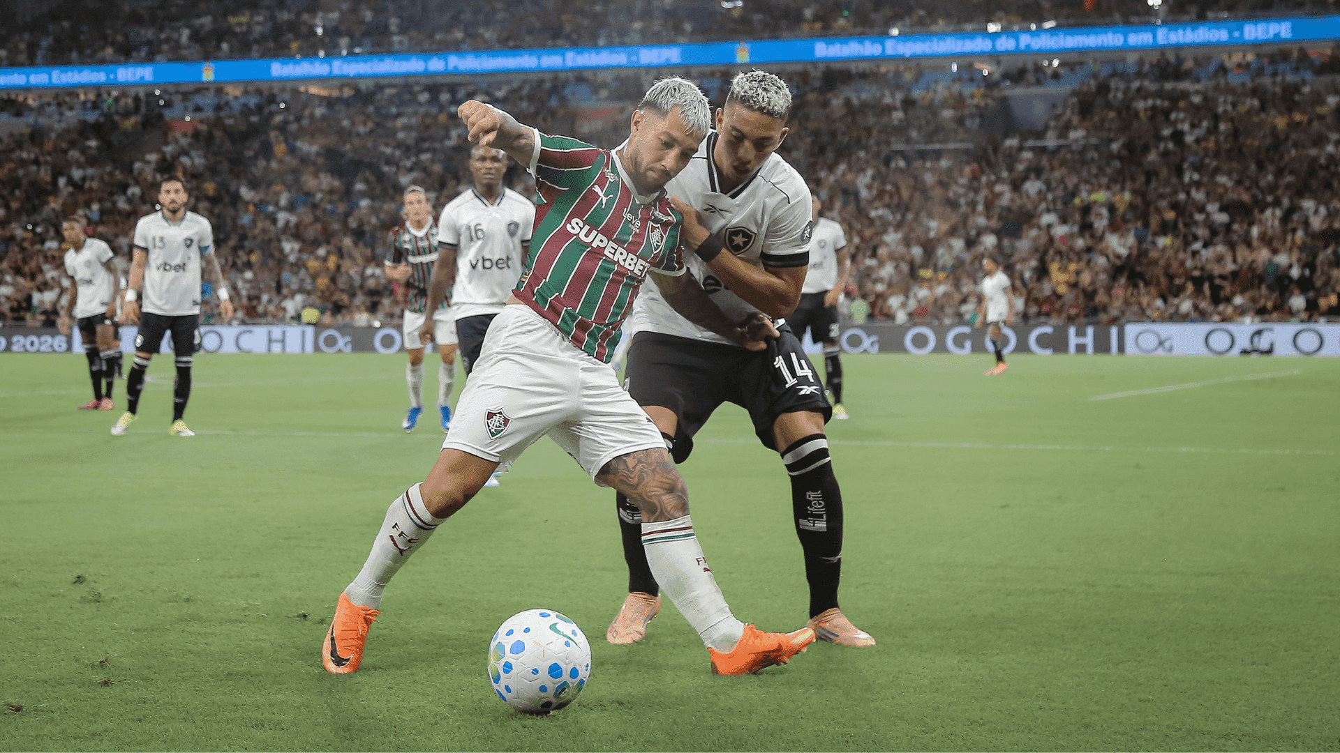 Botafogo x Fluminense fazem clássico na 22ª rodada do Brasileirão