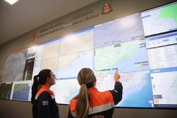 Passagem do ciclone bomba por SP não deixou vítimas