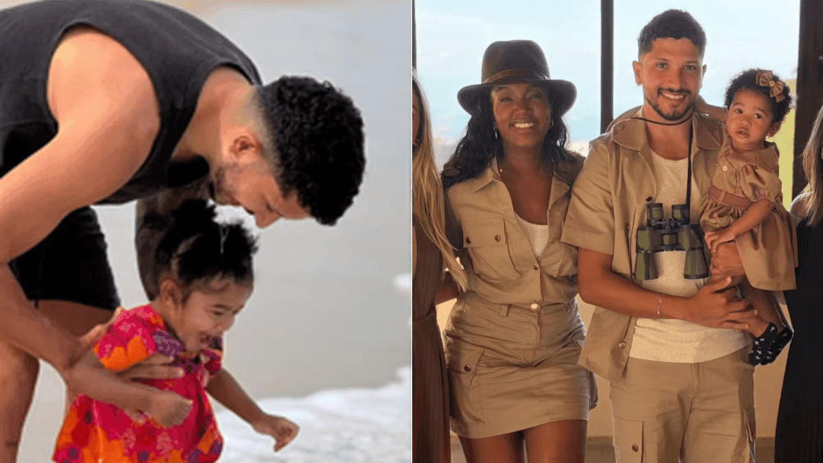 Yuri Lima compartilha fotos raras com Nala no Dia dos Pais e impressiona com crescimento da filha