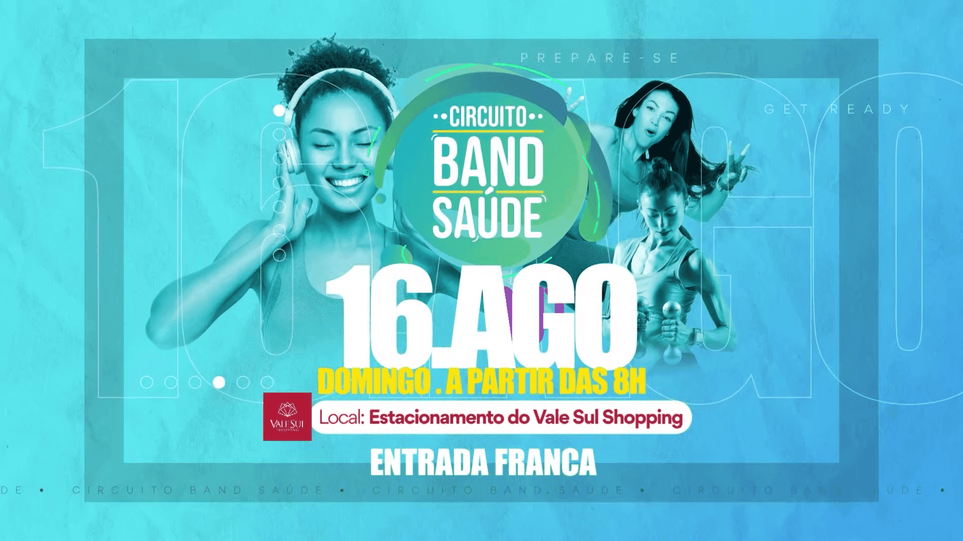 10º Circuito Band Saúde promove saúde e lazer no Vale Sul Shopping