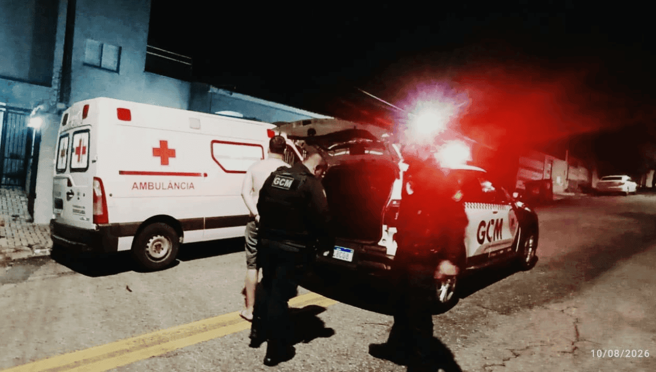 Ambulância do Samu foi recuperada pela GCM