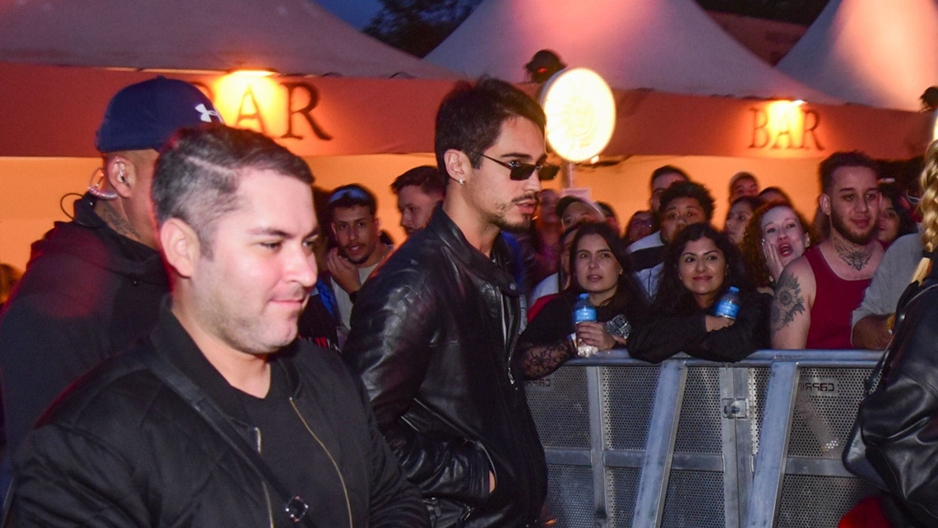 Danilo Mesquita em show de Anitta em SP