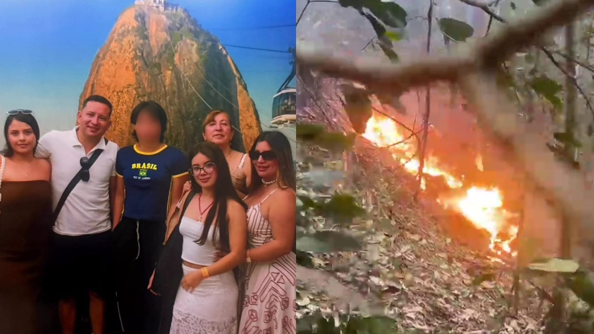 Família estava no Rio comemorando o aniversário de uma familiar