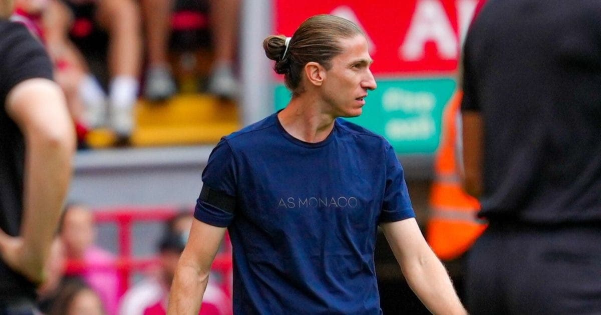 Filipe Luís em ação pelo Monaco