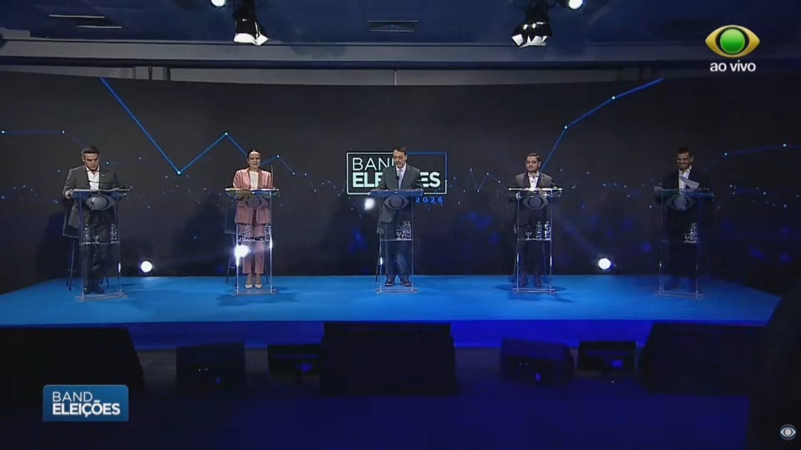 Gabriel Souza (MDB), Juliana Brizola (PDT), Luciano Zucco (PL) e Marcelo Maranata (PSDB) debateram os problemas do RS