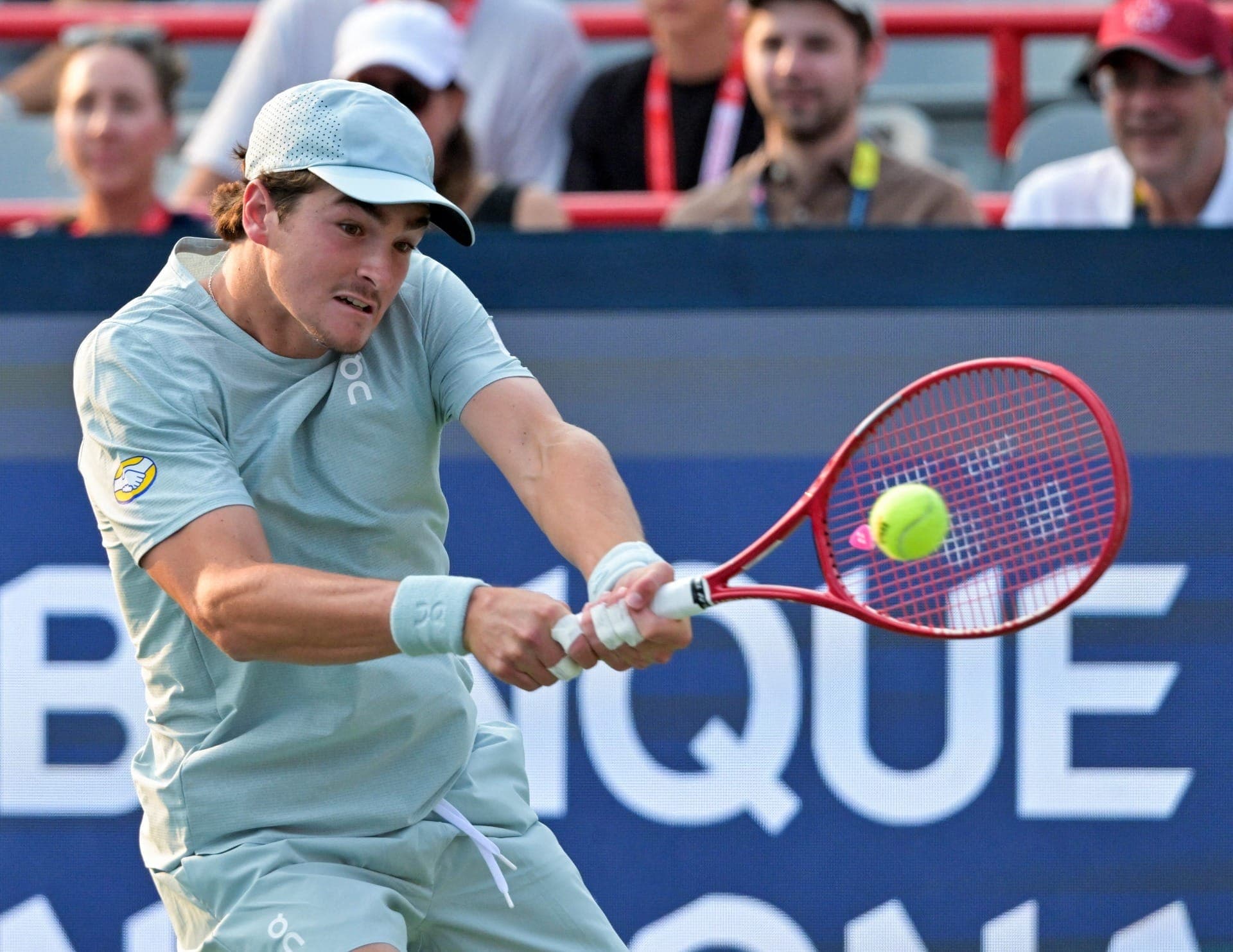 João Fonseca em ação no Masters 1000 de Montreal