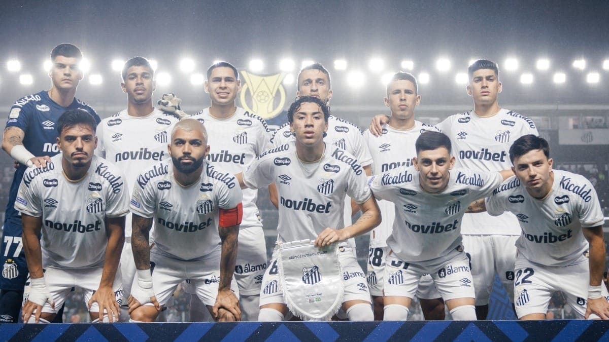 Santos corre sério risco de rebaixamento para a Série B