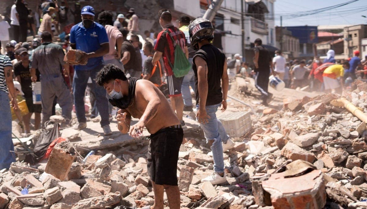 Terremoto causa estragos na Colômbia