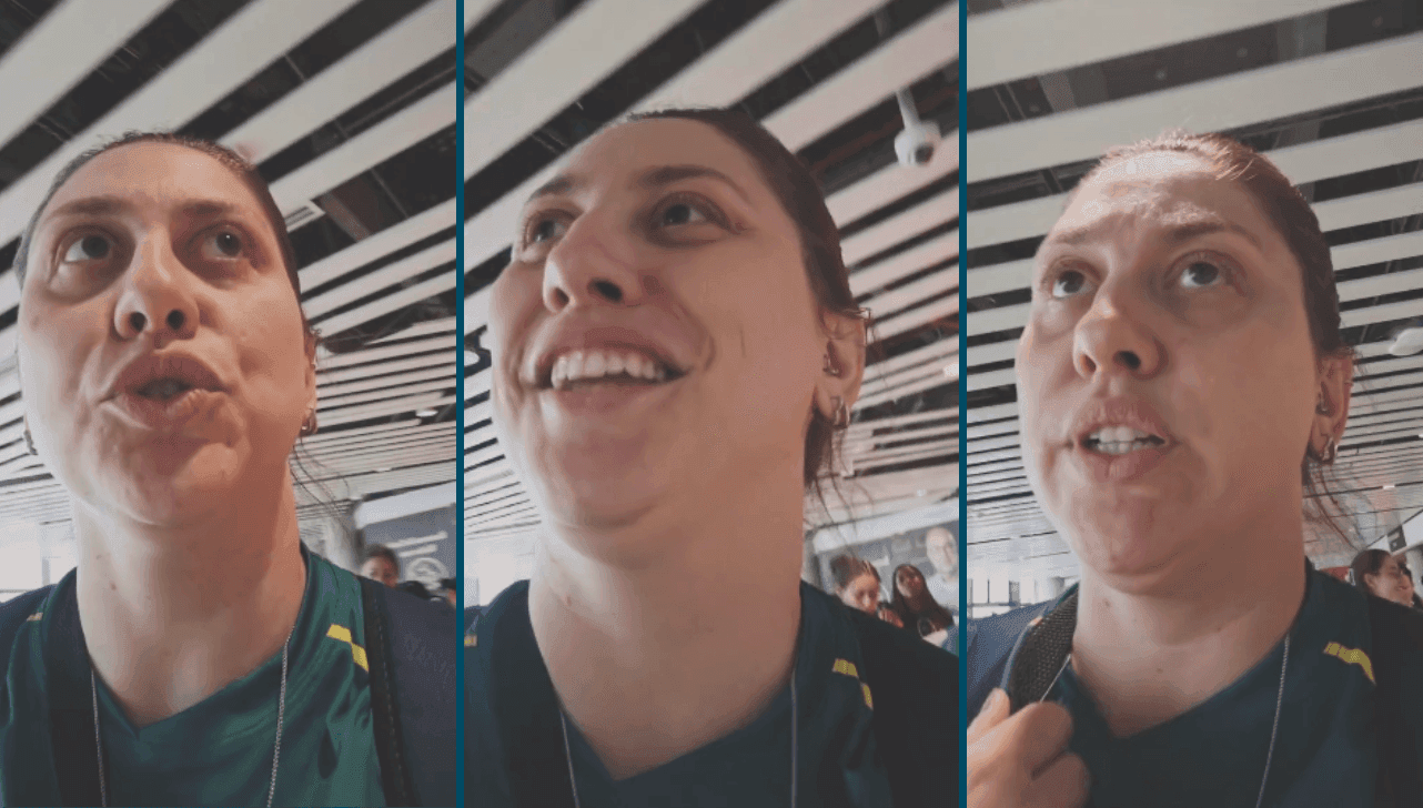 Jogadora Letícia Vieira relata nas redes sociais o ocorrido