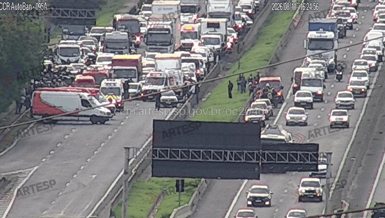 Motociclista morre em colisão com carro na Rodovia Anhanguera em Campinas
