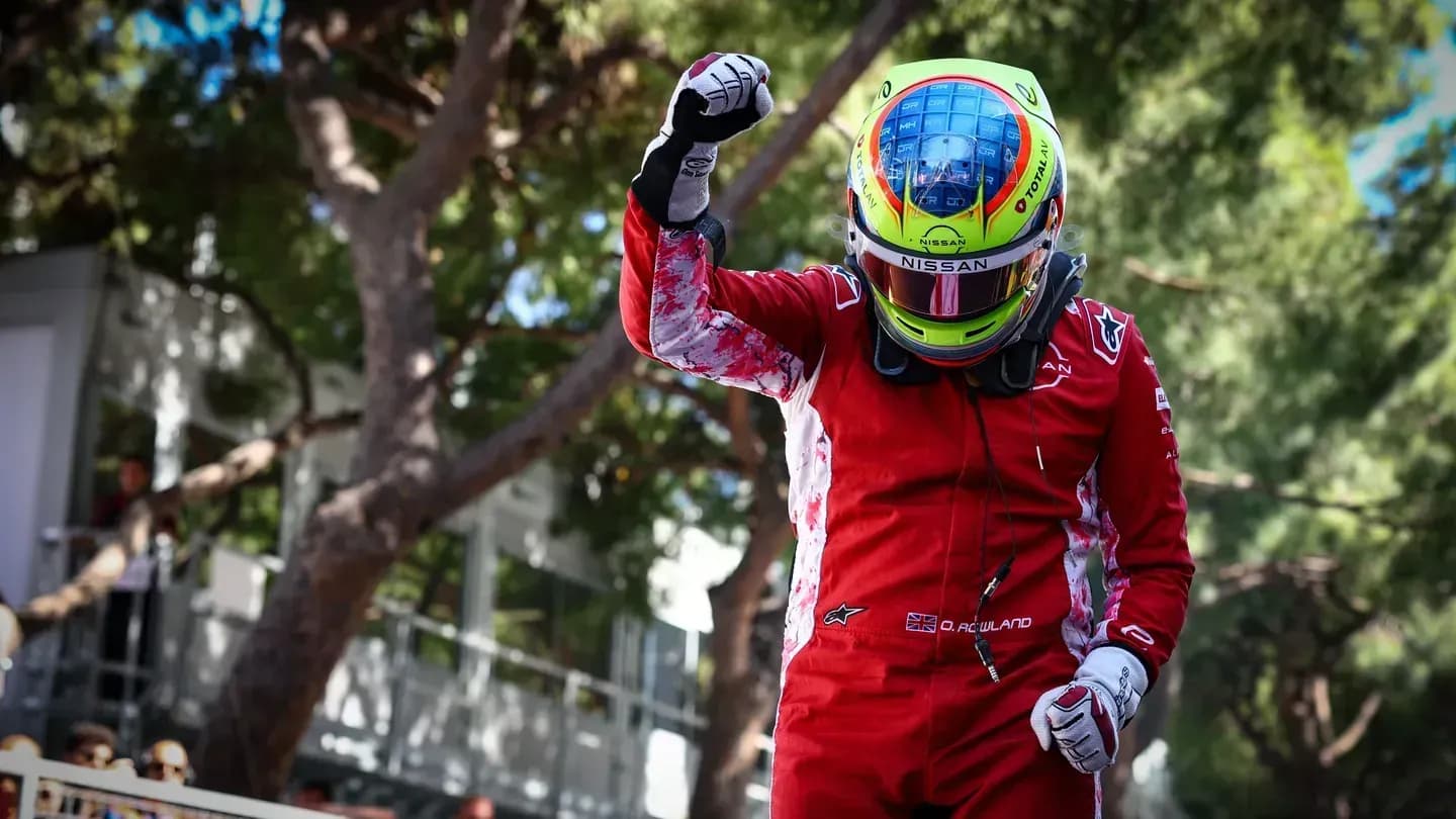 Oliver Rowland no E-Prix de Mônaco de 2026
