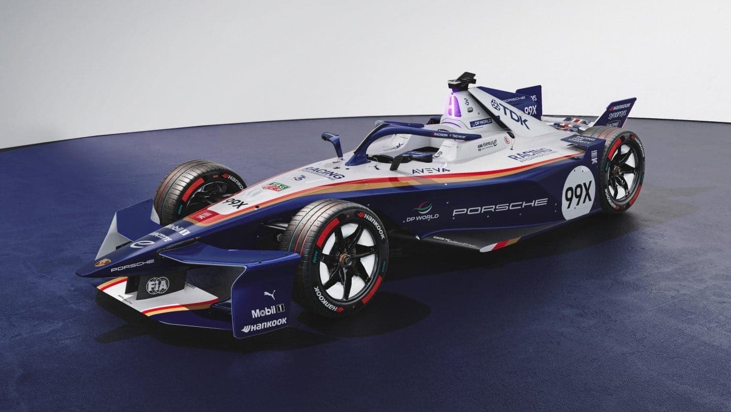 Porsche apresenta pintura retrô para final da Fórmula E em Londres