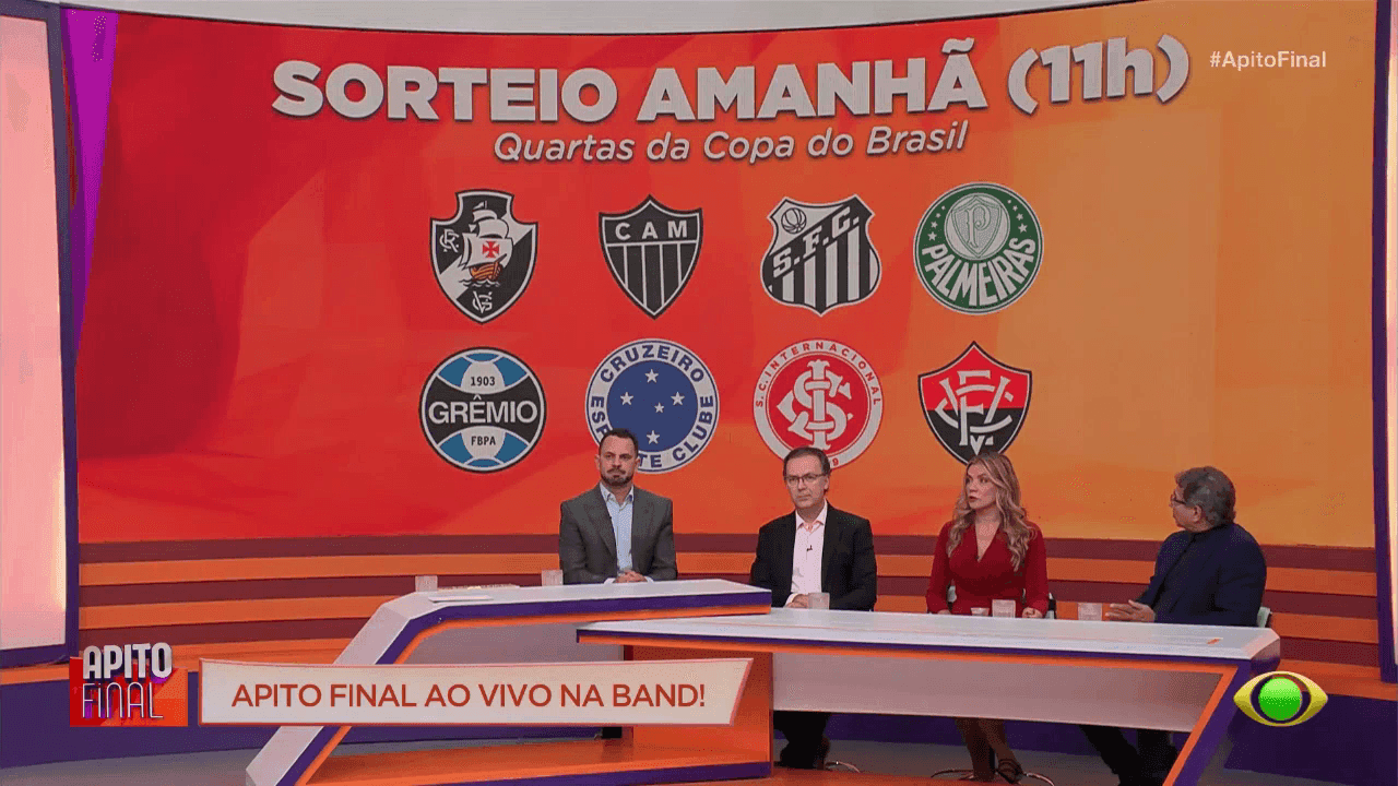 Restam oito equipes na Copa do Brasil