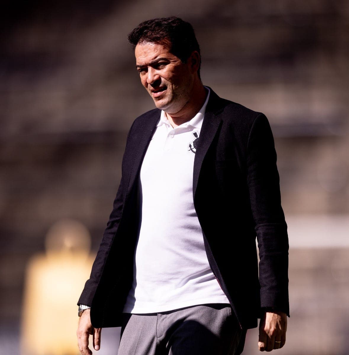 Marcelo Paz, executivo de futebol do Corinthians