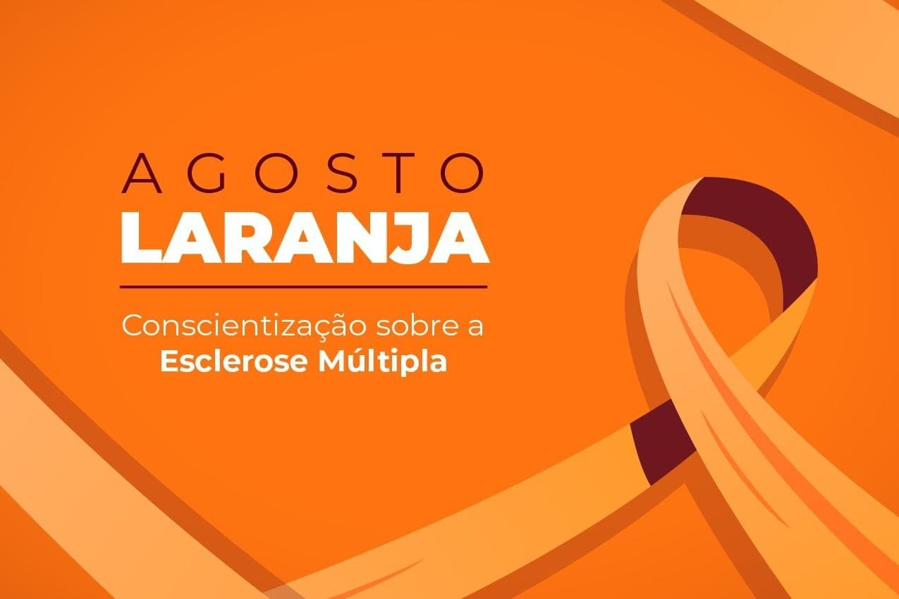 Agosto Laranja reforça conscientização sobre a esclerose múltipla