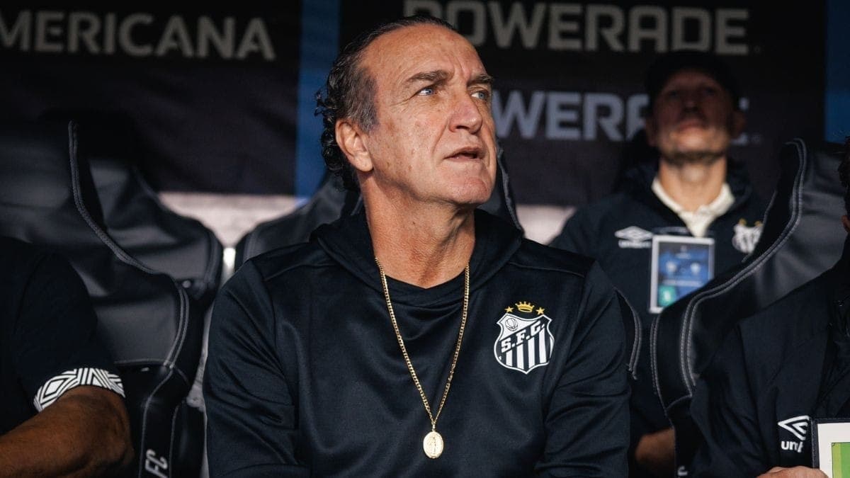 Cuca, técnico do Santos