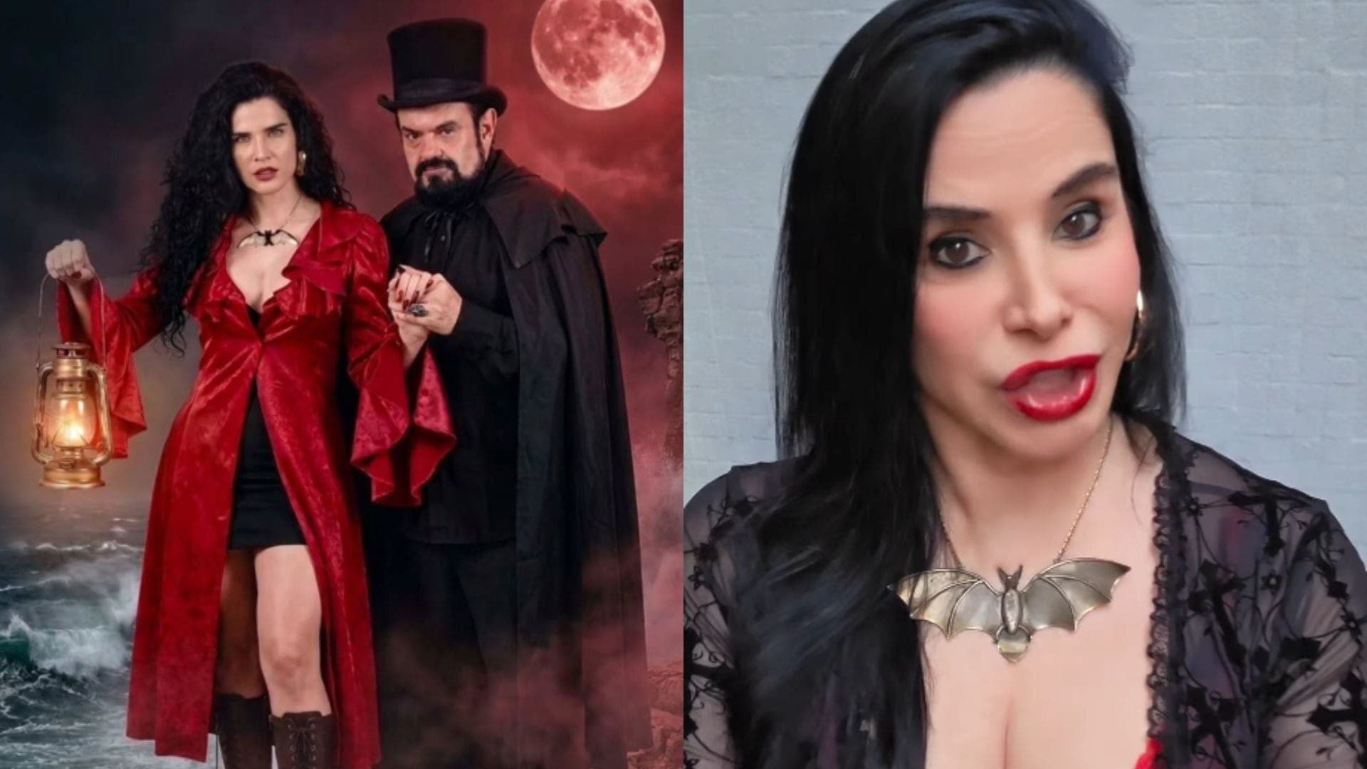 Liz Vamp criou data que celebra os vampiros e apoia doação de sangue