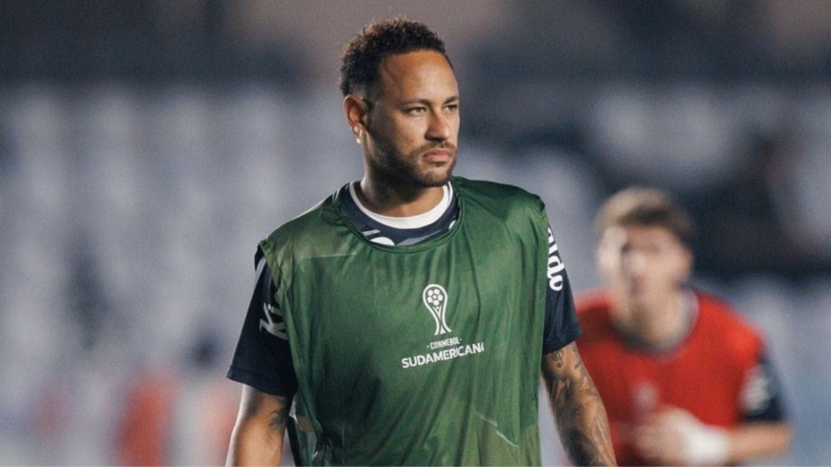 Neymar, atacante do Santos