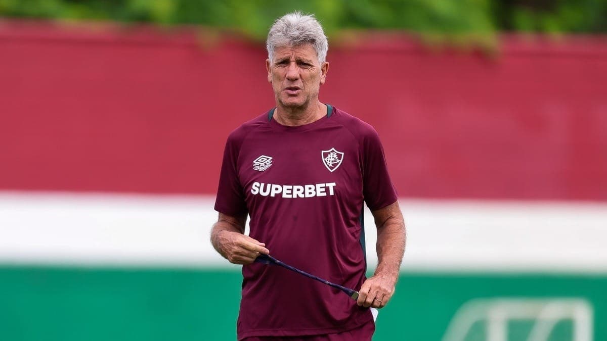 Renato Gaúcho, técnico do Fluminense