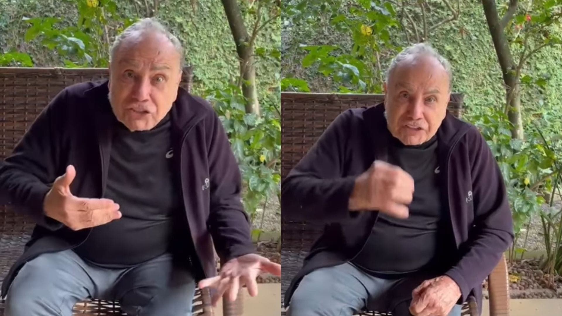 Stênio Garcia fez apelo nas redes sociais