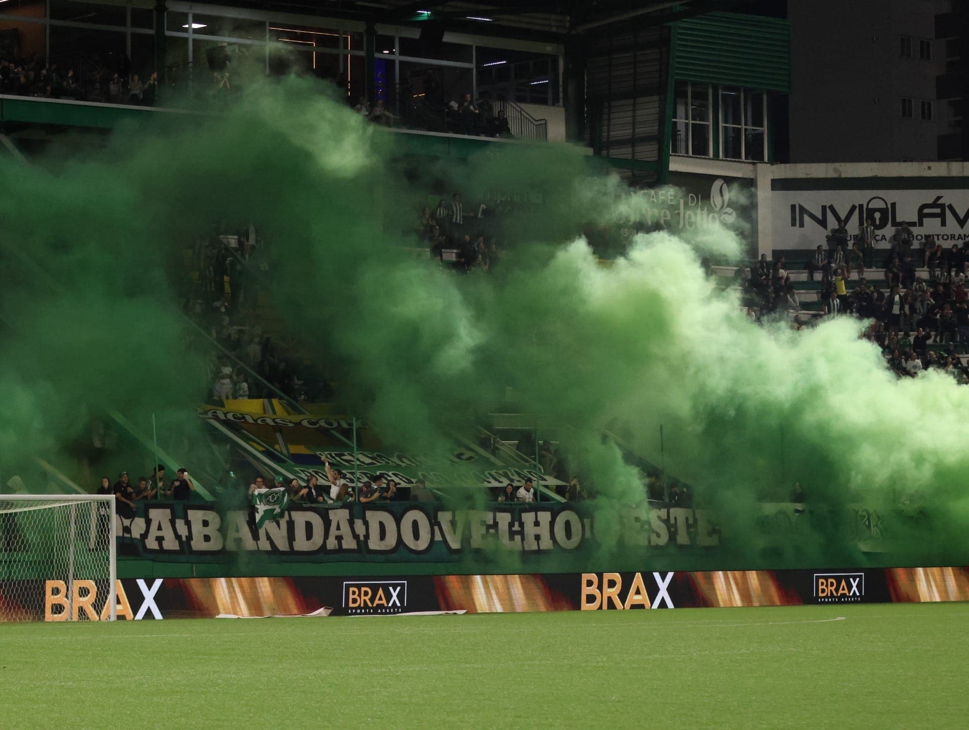 Torcida da Chapecoense na Arena Condá