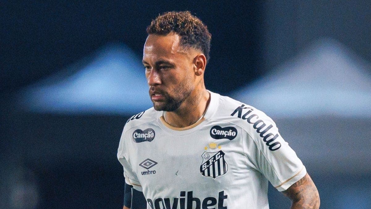 Neymar, atacante do Santos