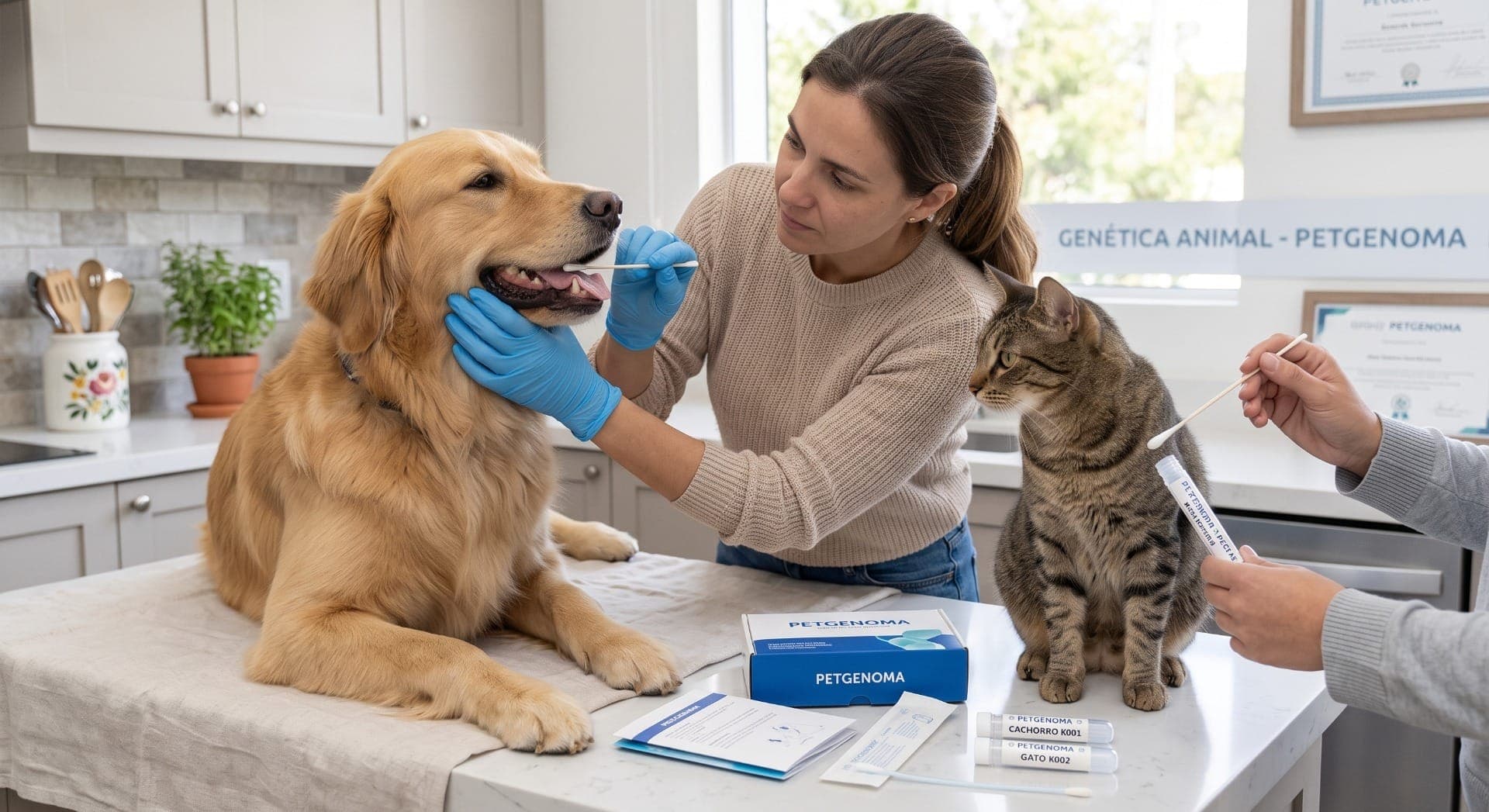 Teste feito em casa pode prevenir doenças em cães e gatos
