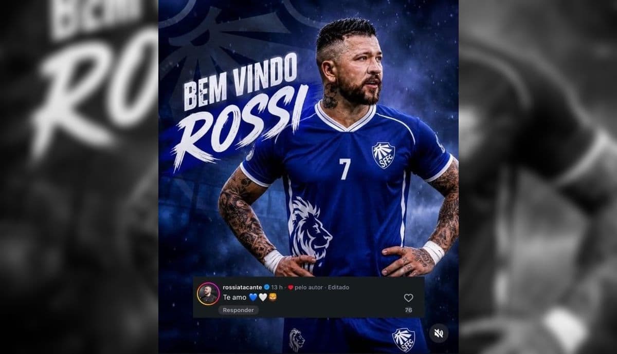 Rossi voltou para "casa", segundo o clube