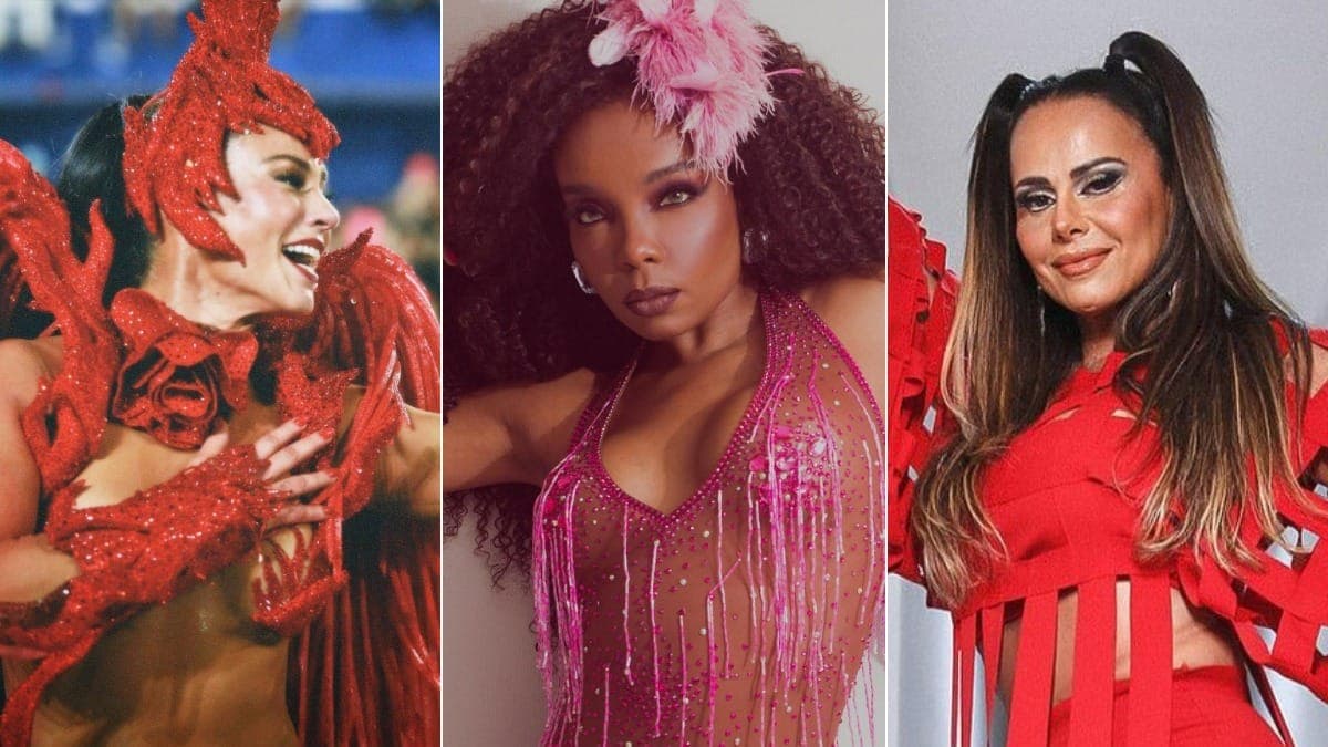 Paolla Oliveira, Thelma e Viviane Araújo