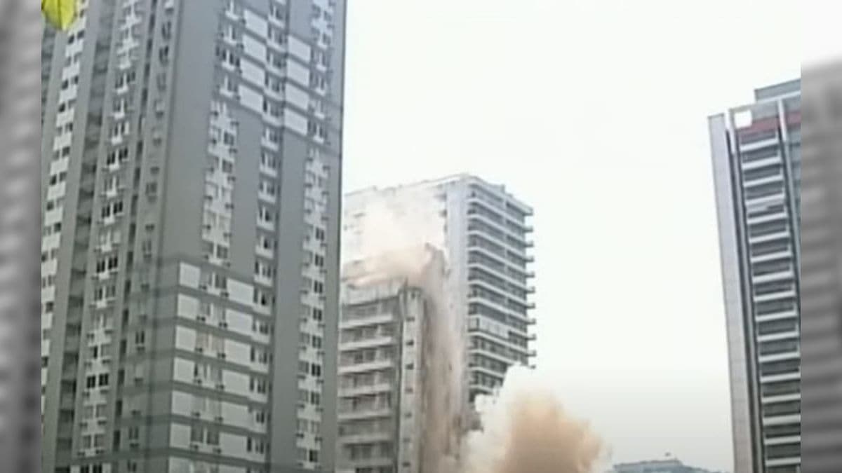 Palace II desabando em 1998