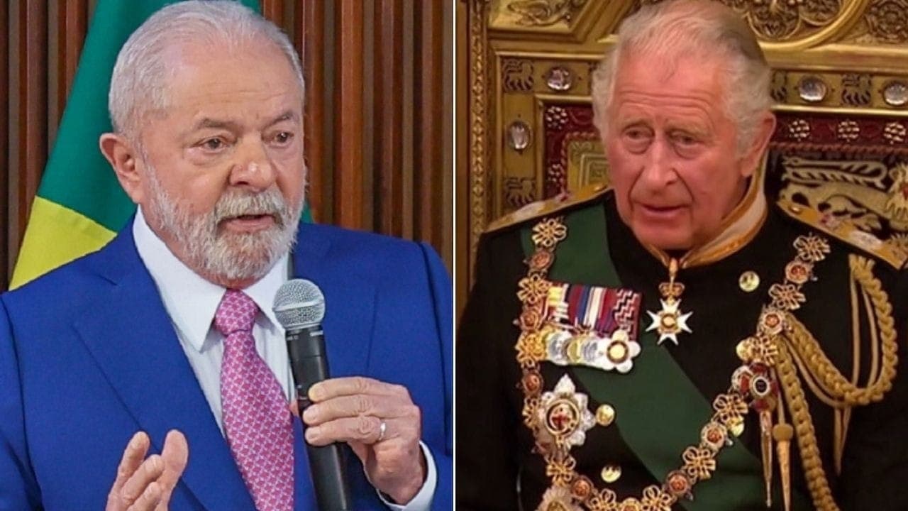 Lula e Charles III conversam, amanhã, por telefone