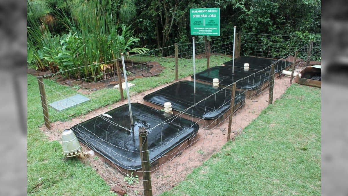 Fossa séptica da Embrapa, para pequenos produtores rurais