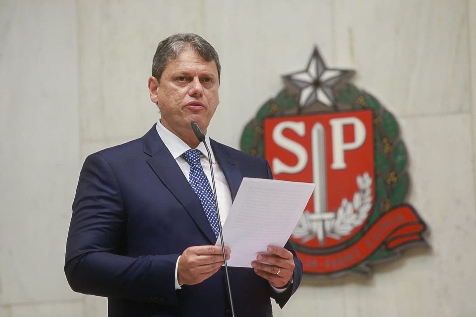Governador de São Paulo, Tarcísio Gomes de Freitas