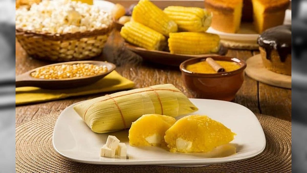 Terá pamonha e outros pratos de milho